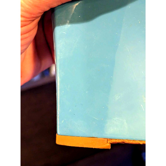 Louis Vuitton Vintage 90's Blue Platform Sandals Strappy Summer EU 41 - Picture 10 of 10